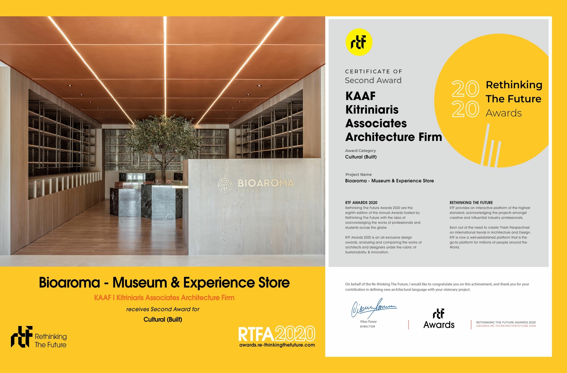 2nd Prize I RTF - Rethinking the Future International Architecture Awards 2020