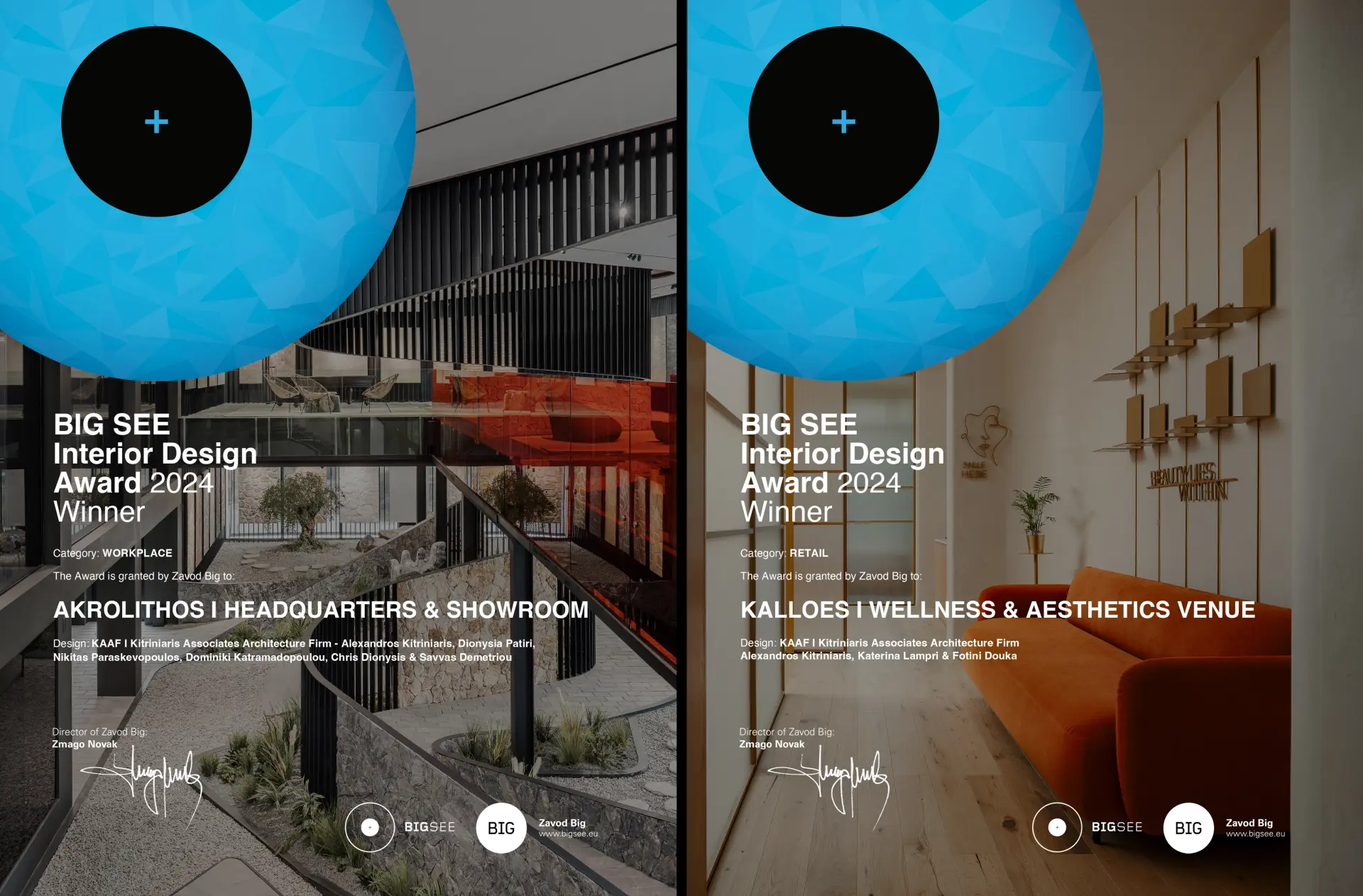 Winner I Big See Interior Design Awards 2024